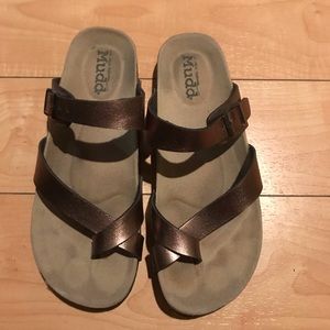 Mudd copper slides Sz. 9 EUC